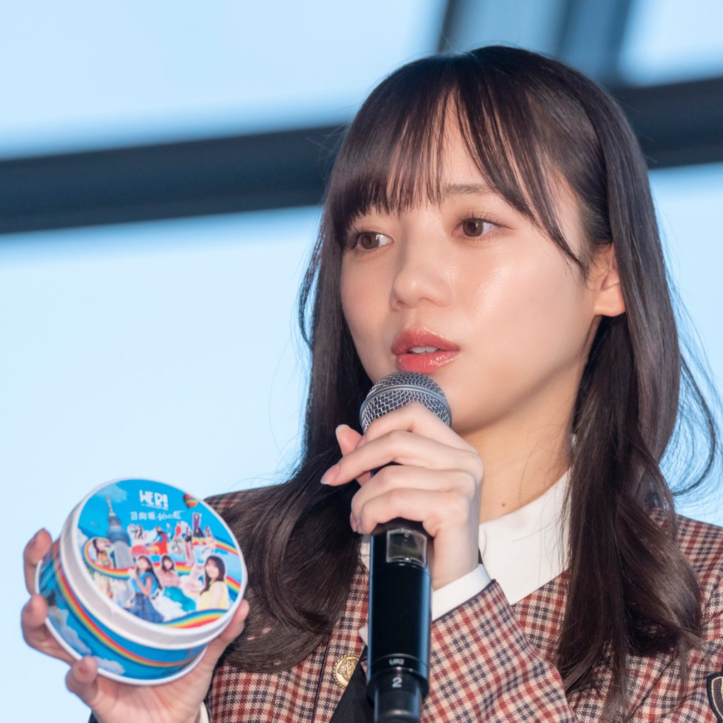 「日向坂46 WE R! in TOKYO SKYTREE(R)-日向坂46の虹-」取材会に登壇した齊藤京子