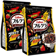 カルビー フルグラ ブラックサンダー味 × 2袋