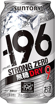 【甘くない 無糖 チューハイ】-196 ストロングゼロ 無糖ドライ (DRY) [サントリー チューハイ 350ml × 24本] イチキューロク