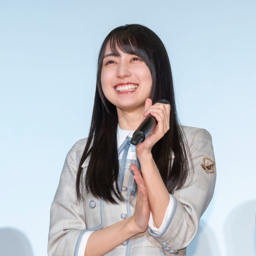 映画「しあわせなんて、なければいいのに。」試写会舞台あいさつより賀喜遥香