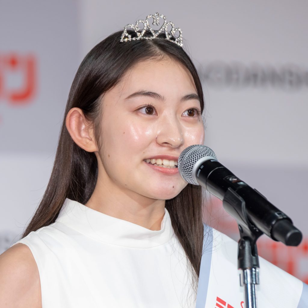 「ミスマガジン2024 グランプリ発表イベント」に出席した古田彩仁