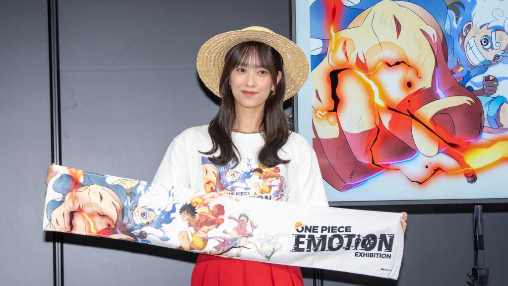 TVアニメ放送25周年記念イベント「ONE PIECE EMOTION」オープニングセレモニーに出席した佐々木久美(日向坂46)