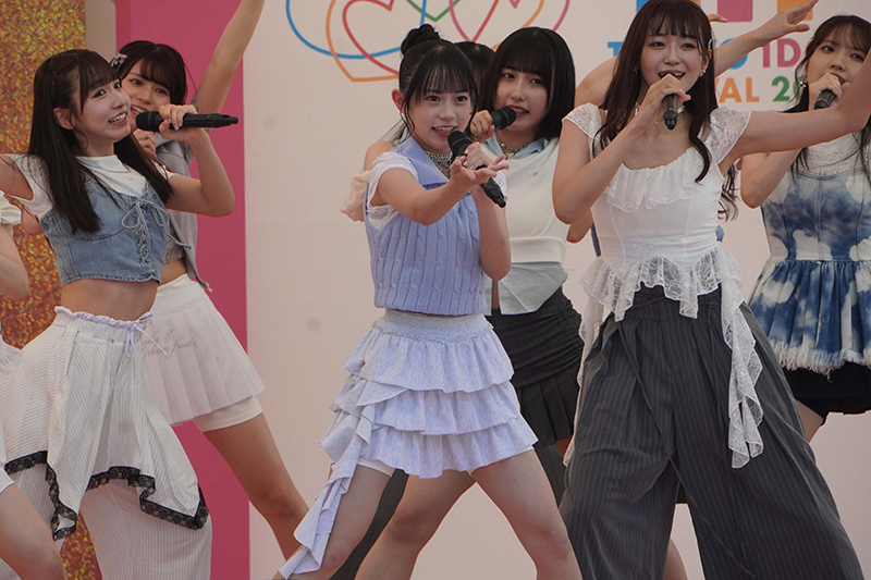 「TOKYO IDOL FESTIVAL 2024 supported byにしたんクリニック」に出演したFINALIST