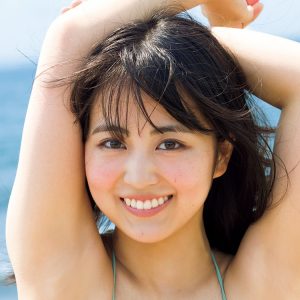 ベールを脱いだらスゴすぎて…福井梨莉華、初水着グラビア