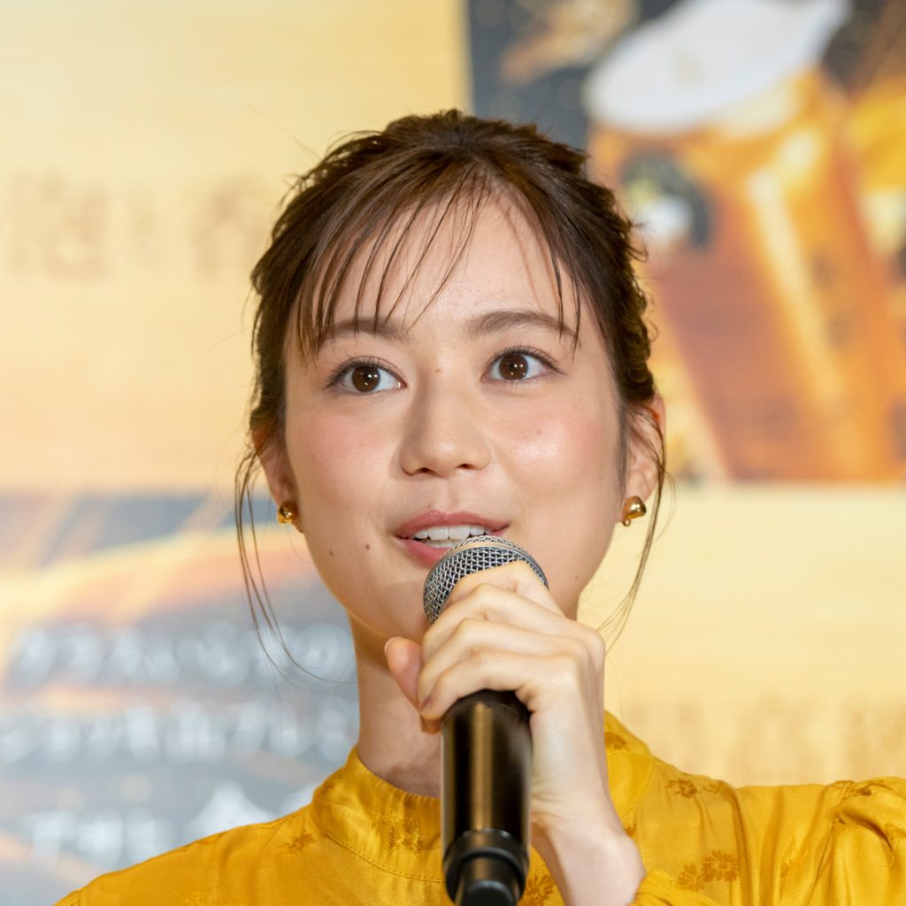 生田絵梨花がアサヒビール株式会社『アサヒ食彩』新CM発表会に出席