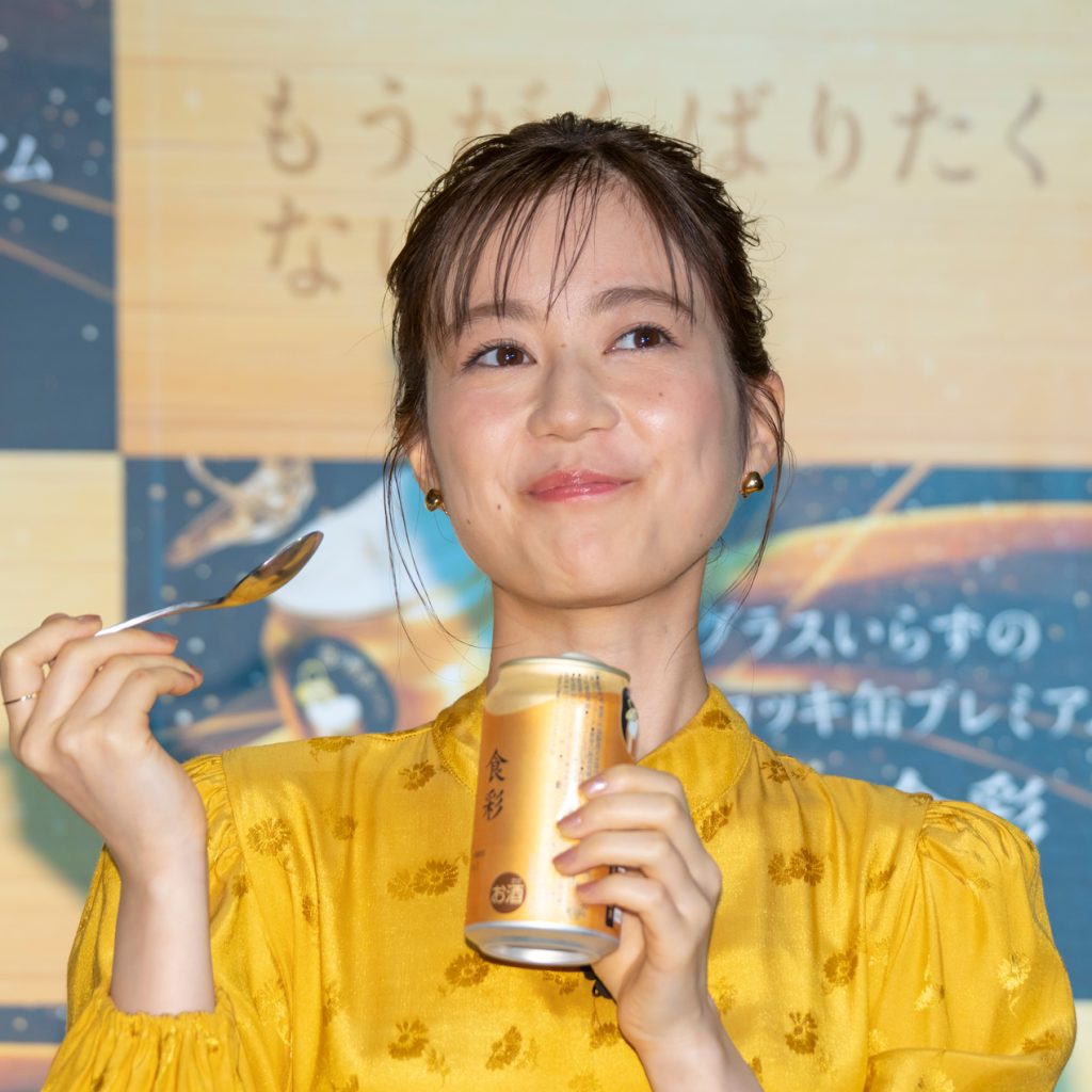 生田絵梨花がアサヒビール株式会社『アサヒ食彩』新CM発表会に出席