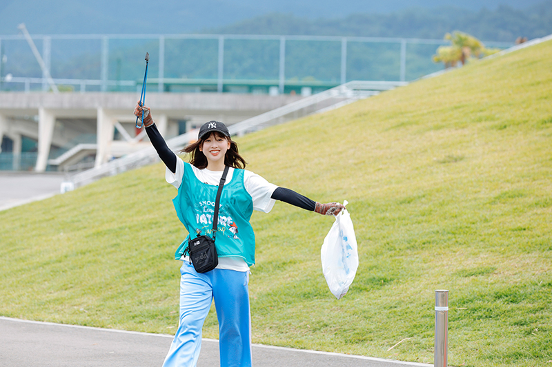 「SNOOPY Loves NATURE “Team up!” in ひなたフェス2024」より