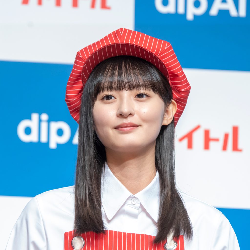 「dip AI」新CM発表会に出席した乃木坂46・遠藤さくら