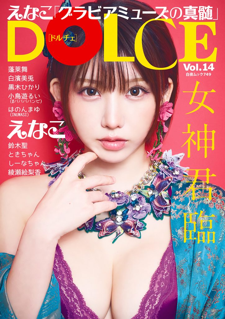 『DOLCE Vol.14』表紙を飾るコスプレイヤーえなこ