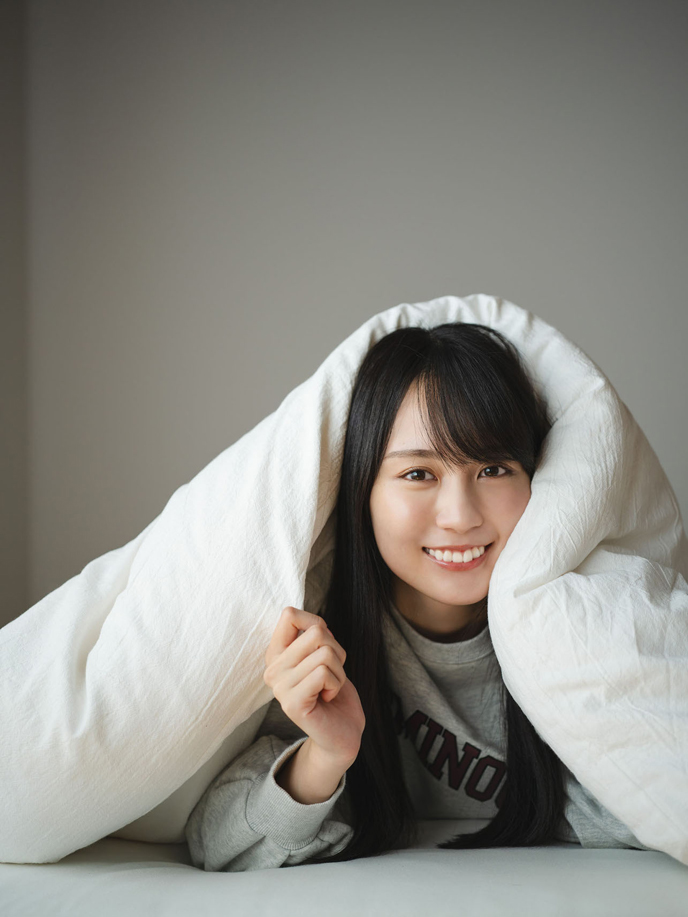 「B.L.T.2025年1月号」に登場している乃木坂46・賀喜遥香