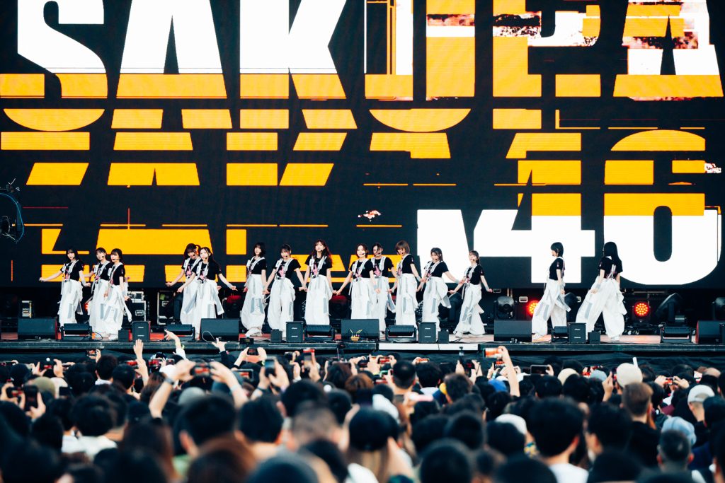 「Clockenflap Music＆Art Festival 2024」に出演した櫻坂46