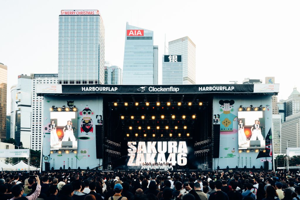 「Clockenflap Music＆Art Festival 2024」に出演した櫻坂46