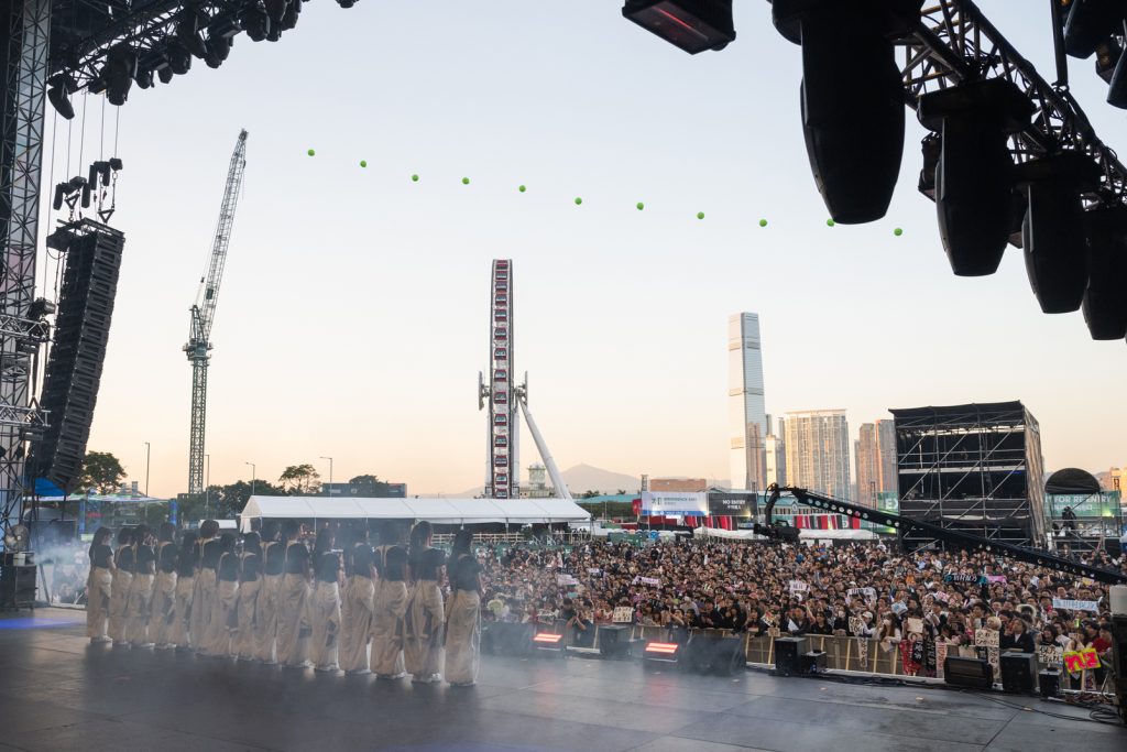 「Clockenflap Music＆Art Festival 2024」に出演した櫻坂46