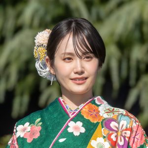 尾碕真花、朝ドラにも出演「お仕事の幅が広がった1年」【オスカープロモーション2025年新春晴れ着撮影会】