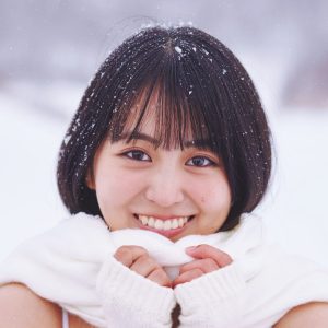 大ブレイクの予感…福井梨莉華、北海道で雪原グラビア