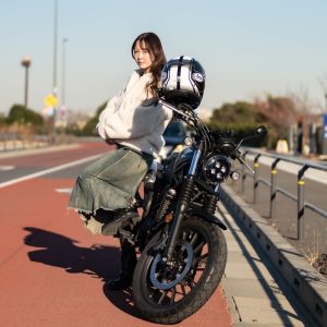 坂元誉梨の『初心者バイク女子の奮闘日記』＃３「納車時のカスタムって必要ですか」