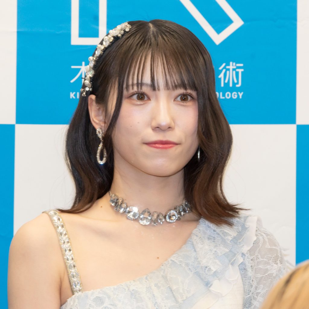 教育プラットフォーム「アイドル学園」記者発表会に出席した「LarmeR(ラルメール)」七海花菜