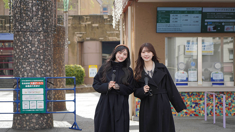 筒井あやめと川﨑桜が大阪～京都を旅する『乃木坂、逃避行。』