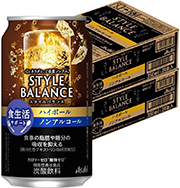 アサヒ スタイルバランス 食生活サポート ハイボール ノンアルコール 350ml×2ケース/48本