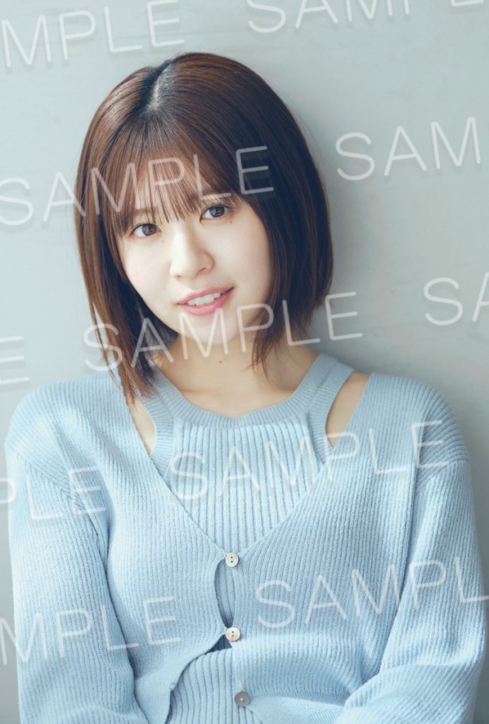 『BUBKA4月号』HMV＆BOOKS online特典、日向坂46・松田好花ポストカード