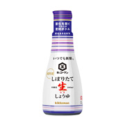 キッコーマン食品 いつでも新鮮しぼりたて生しょうゆ 調味料 醤油 200ml×6本