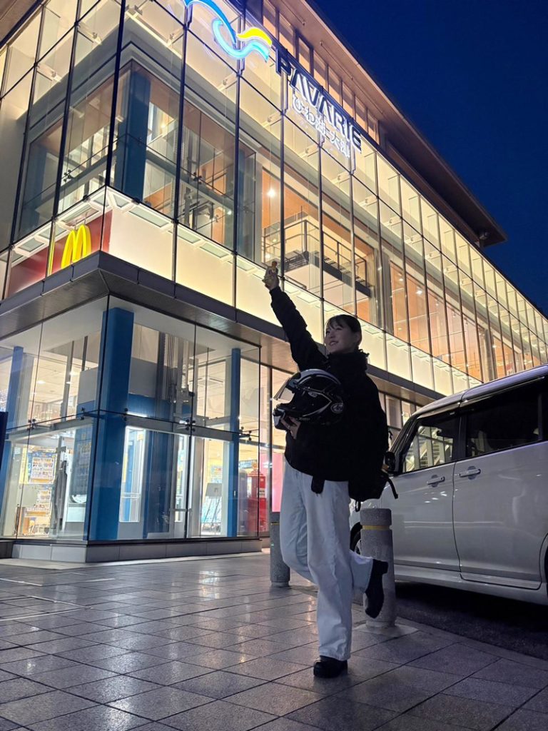 坂元誉梨の『初心者バイク女子の奮闘日記』#15