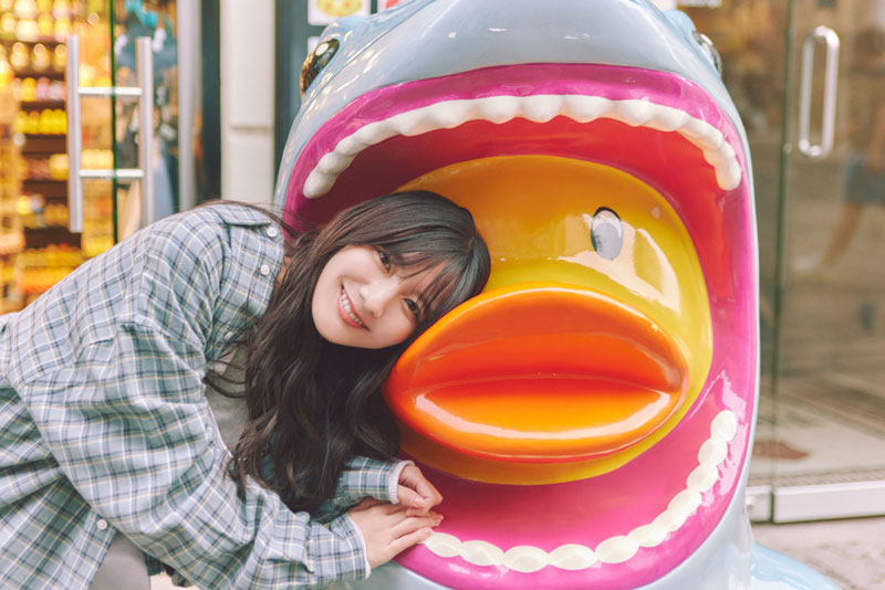 日向坂46・河田陽菜2nd写真集『テイクオフ』より