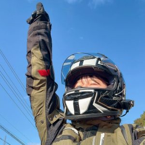 坂元誉梨の『初心者バイク女子の奮闘日記』#46「今しか見られない景色を見てきました」