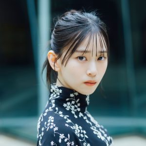 櫻坂46山下瞳月、神秘的な空間で透明感が際立つグラビアショット